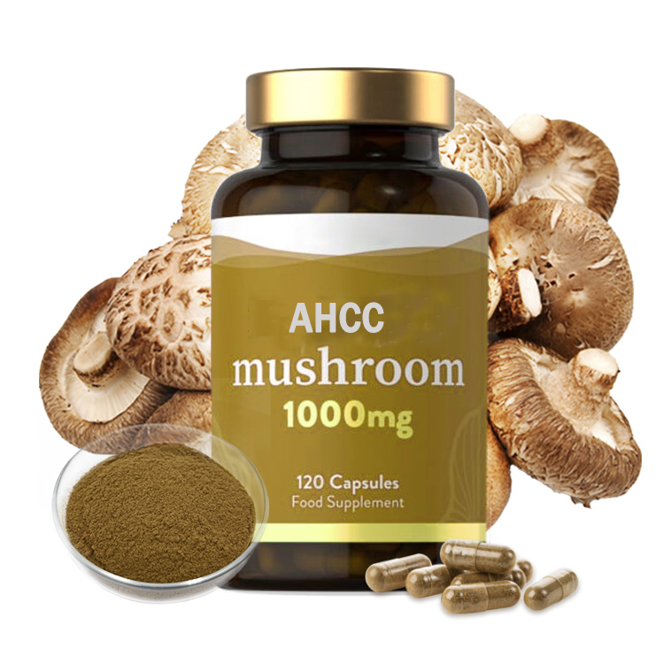 AHCC Mushroom Capsules Sheer Healthy Mushrooms Extract